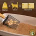 Catalyst Clumping Upcycled Soft Wood Cat Litter - Scented, Lightweight, Low Dust, Natural image thumbnail 4