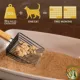 Product Catalyst Clumping Upcycled Soft Wood Cat Litter - Unscented, Lightweight, Low Dust, Natural