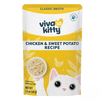 Viva La Kitty® Classic Broth Cat Treat - Grain Free, High Protein, 1.4 Oz - Image 1
