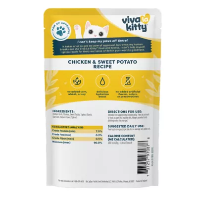 Viva La Kitty® Classic Broth Cat Treat - Grain Free, High Protein, 1.4 Oz - Image 8