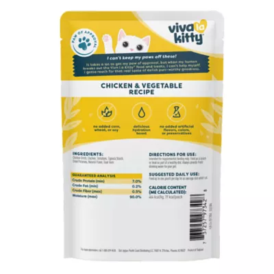 Viva La Kitty® Creamy Broth Cat Treat - Grain Free, High Protein - Image 7