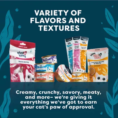 Product Viva La Kitty® Chowder Cat Treat - Grain Free, High Protein
