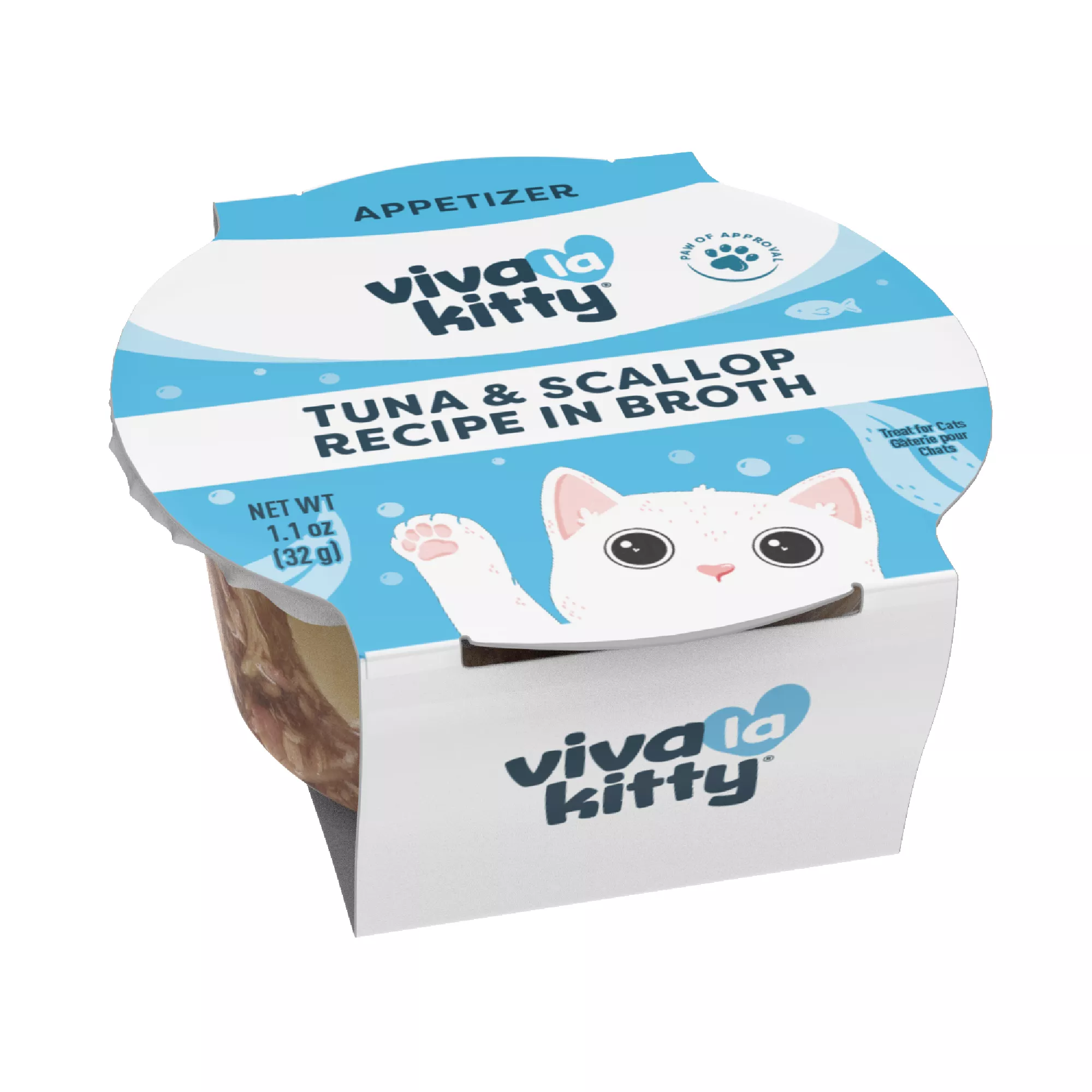 Viva La Kitty® Appetizer Cat Treat - Grain Free, High Protein