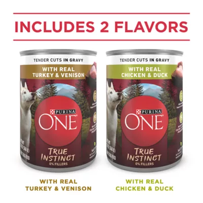 Product Purina ONE® True Instinct Adult Dog Wet Food - 5.71 lb., Variety Pack, Natural