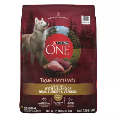Product Purina ONE® True Instinct Adult Dry Dog Food - High-Protein, Natural, Turkey & Venison