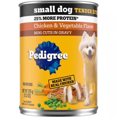 Product Pedigree® Tender Bites in Gravy Small Breed Adult Wet Dog Food - Mini Cuts, 13.2 Oz.