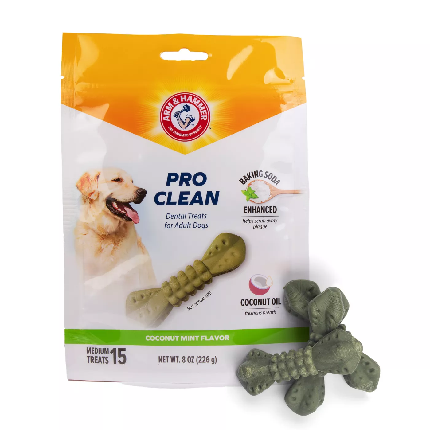 Arm Hammer Pro Clean Dental Treats Dog