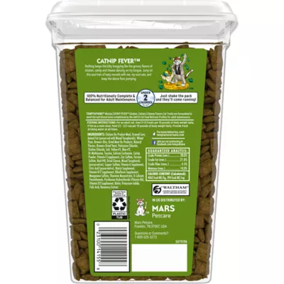 Product Temptations™ Mixups Cat Treats - Soft & Crunchy, Catnip Fever