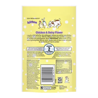 Product Temptations™ Classic Kitten Cat Treat - Dairy & Chicken