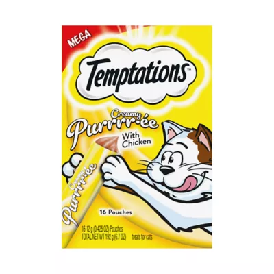 Product Temptations™ Creamy Purrrr-ée Adult Cat Treat - Chicken