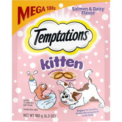 Product Temptations™ Classic Kitten Cat Treat - Dairy & Salmon