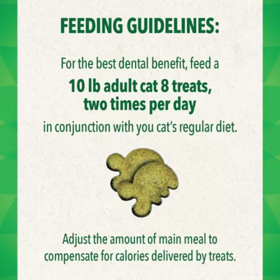 Product Greenies™ Feline Greenies Adult Cat Dental Treats - Dental Care, Natural, Shrimp