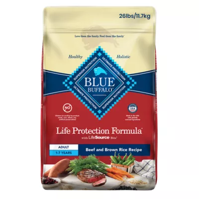 Blue Buffalo Life Protection Formula Small Breed Adult Dry Dog Food Beef