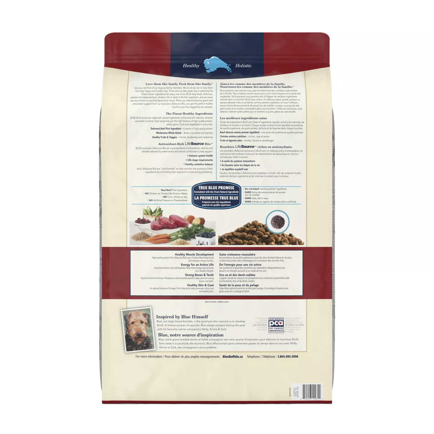 Blue Buffalo® Life Protection Formula™ Adult Dry Dog Food Natural, Beef