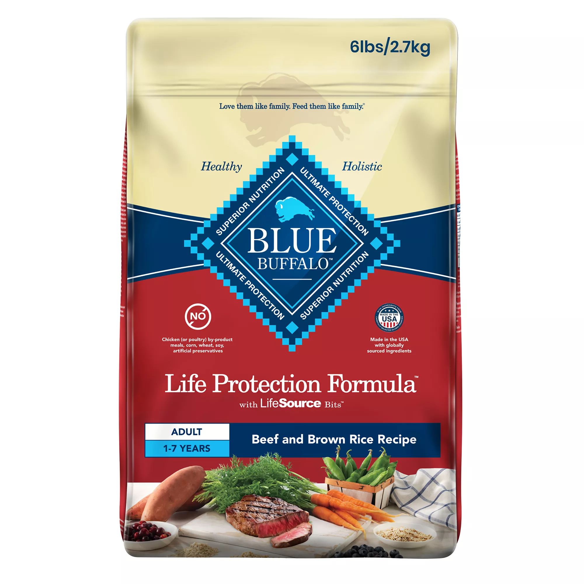 Blue Buffalo® Life Protection Formula&trade; Adult Dry Dog Food - Natural, Beef