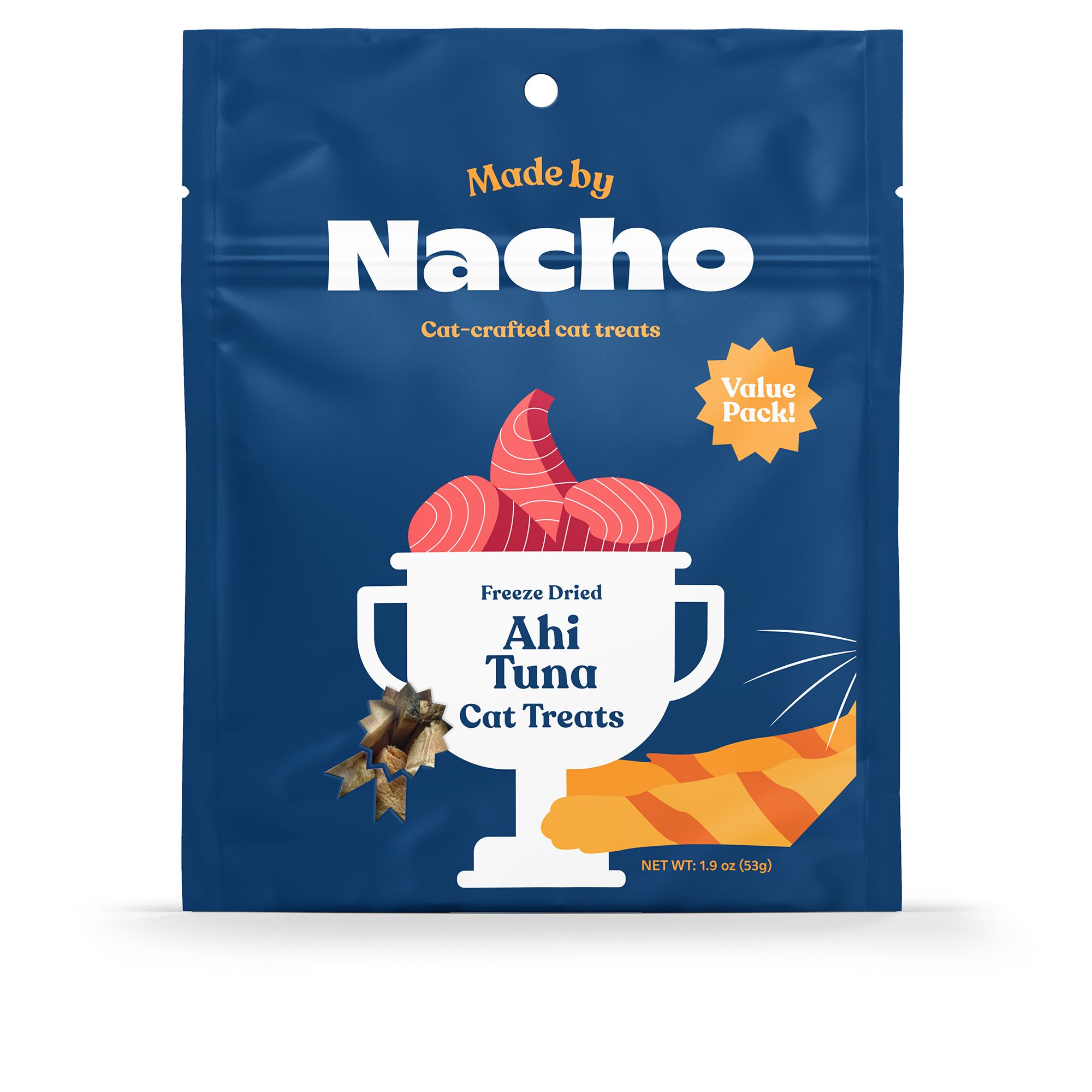 Made By Nacho&trade; Freeze Dried Cat Treats - Ahi Tuna