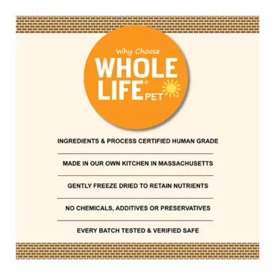 Product Whole Life Pet Just One Ingredient Freeze Dried Cat Treats - High Protein, Chicken, 3 oz