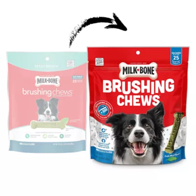 Product Milk-Bone Brushing Chews Small Medium All Life Stage Dog Treat - Fresh