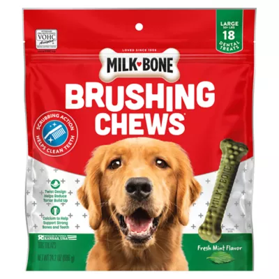 Product Milk-Bone Brushing Chews Large All Life Stage Dog Treat - Fresh