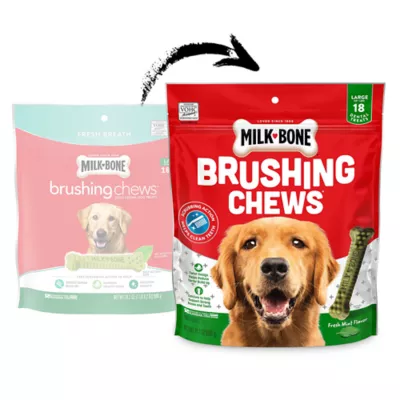 Product Milk-Bone Brushing Chews Large All Life Stage Dog Treat - Fresh