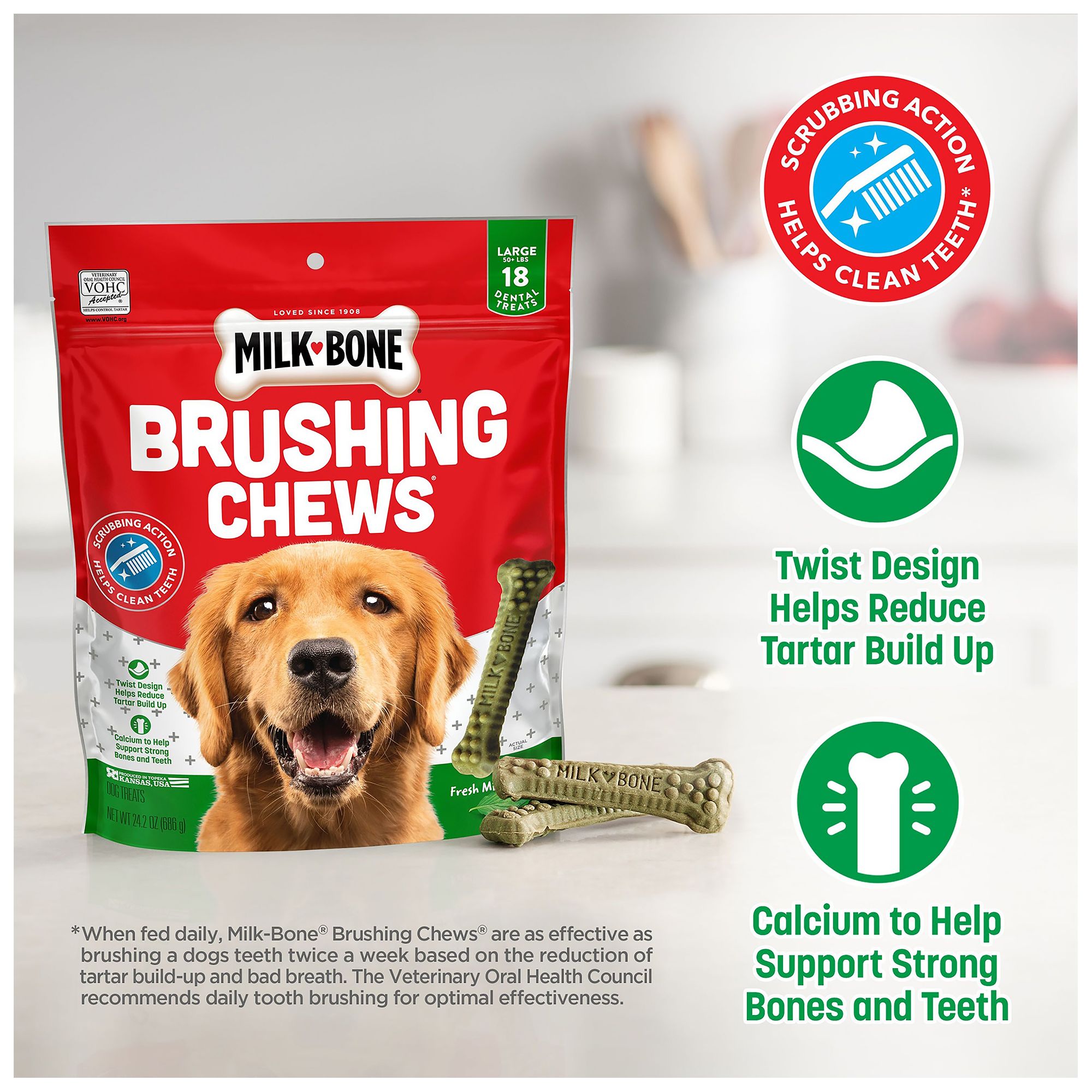 Milk Bone Brushing Chews All Life Stage Dog Treat PetSmart in Tustin CA The Market Place