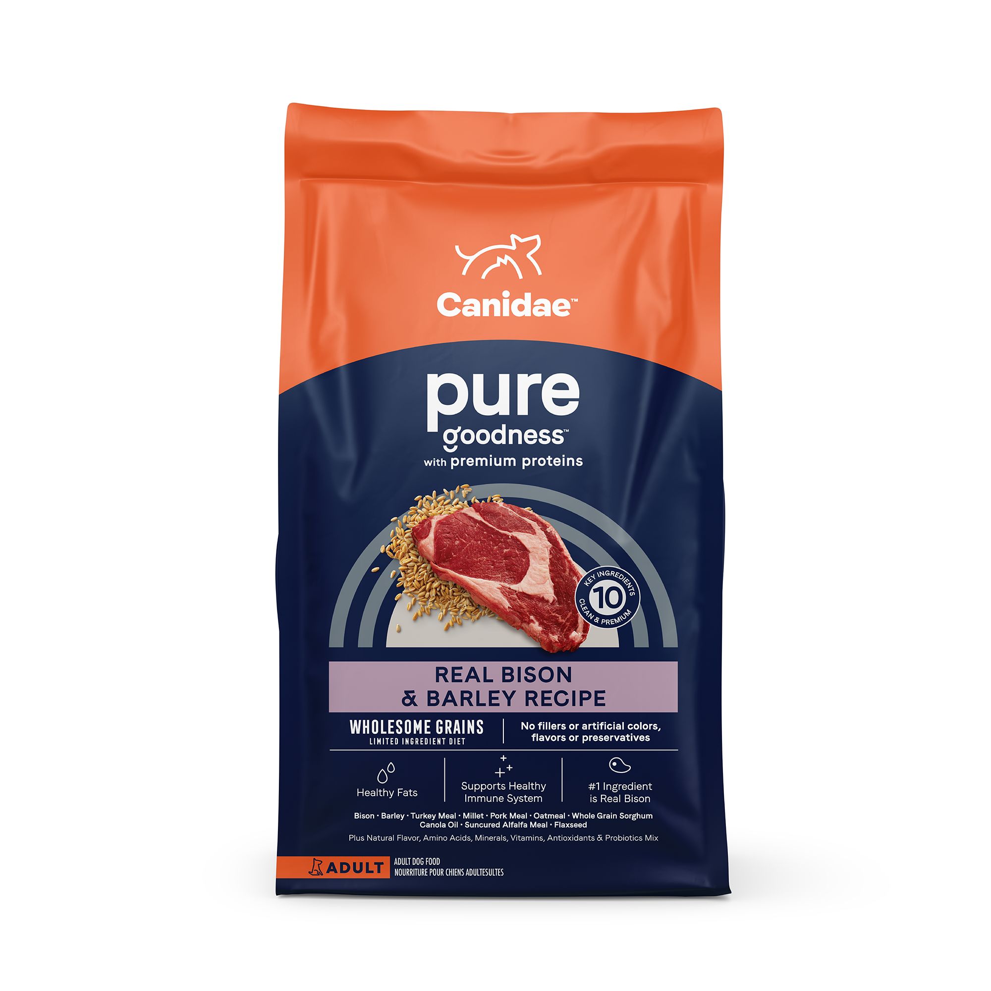 Canidae® Pure™ Adult Dry Dog Food Limited Ingredient Diet, WithGrain