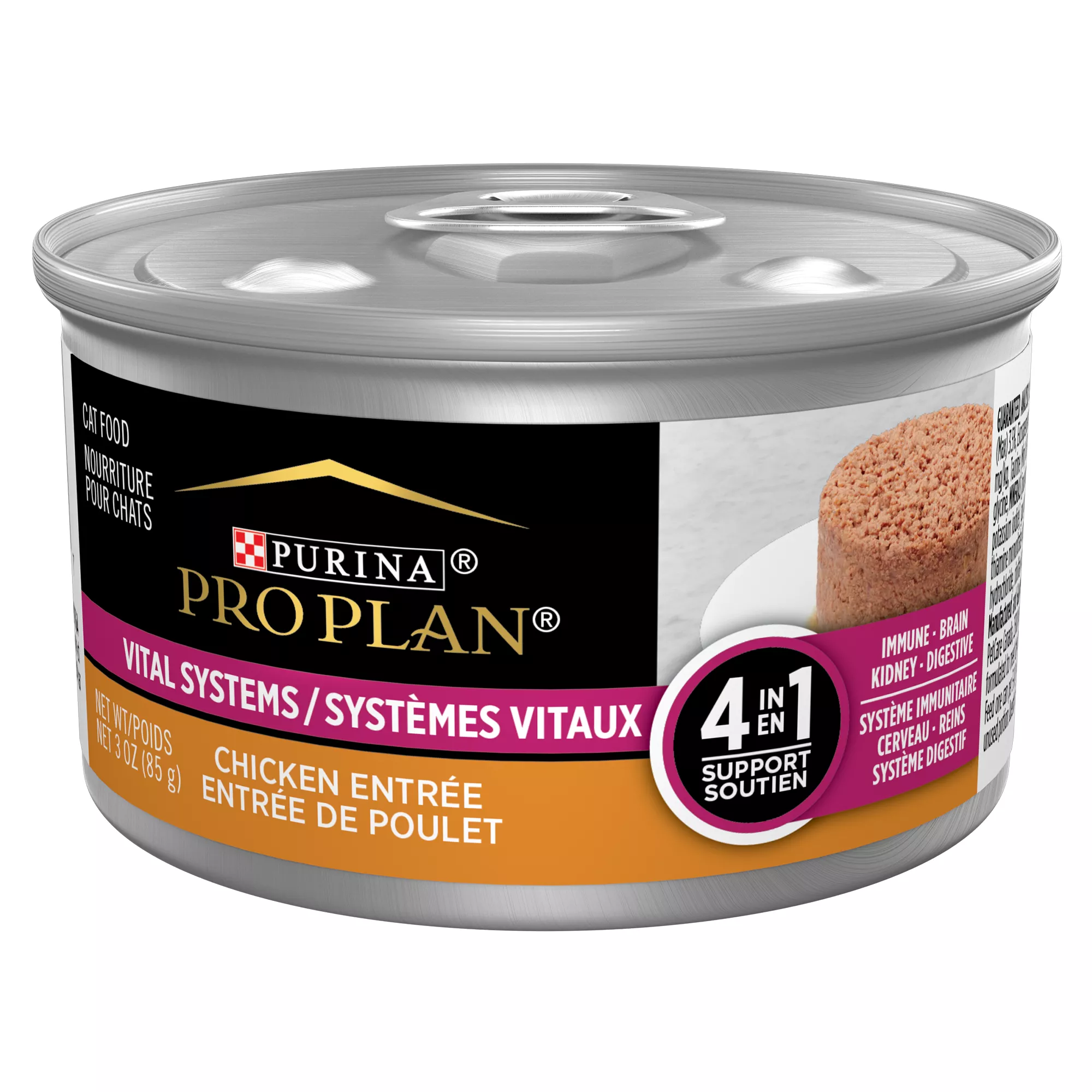 Purina Pro Plan Vital Systems Adult Wet Cat Food 3oz