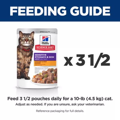 Product Hill's® Science Diet® Sensitive Stomach & Skin Adult Wet Cat Food - 2.8 oz