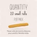Better Belly All Life Stages Highly Digestible Small Pork Hide Rolls Dog Chew - Smoked Pork 10.5 oz image thumbnail 6