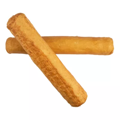 Product Better Belly Large Pork Hide Rolls Dog Chew - Highly Digestable, Pork with Smoke