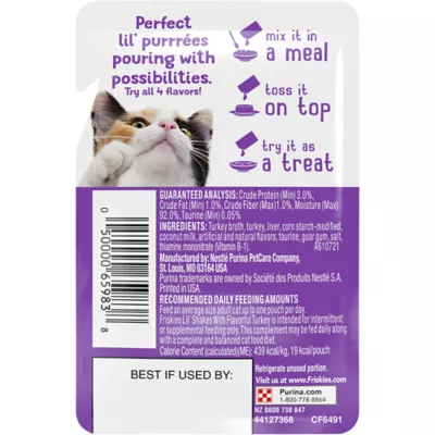 Product Purina® Friskies® Lil' Shakes Adult Wet Cat Food Complement - 1.55 oz