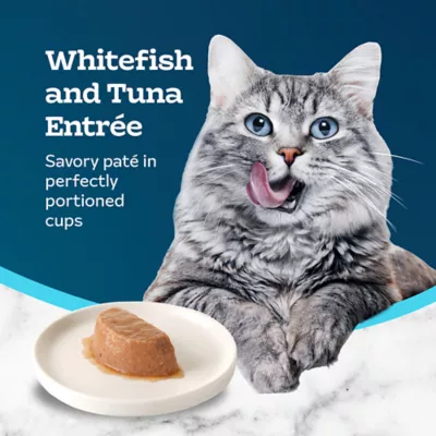 Product Blue Buffalo Tastefuls Spoonless Singles Adult Wet Cat Food - Natural, Whitefish & Tuna, Pate