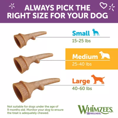 Product Whimzees Occupy Long Lasting Medium Dog Chews - Rawhide Free, Vegetable