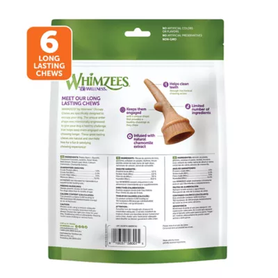 Product Whimzees Occupy Long Lasting Large Dog Chews - Rawhide Free, Vegetable