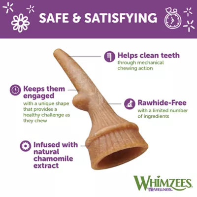 Product Whimzees Occupy Long Lasting Large Dog Chews - Rawhide Free, Vegetable