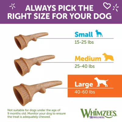 Product Whimzees Occupy Long Lasting Large Dog Chews - Rawhide Free, Vegetable