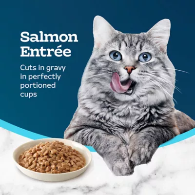 Product Blue Buffalo® Tastefuls™ Spoonless Singles Adult Wet Cat Food - Natural, Salmon, Cuts in Gravy