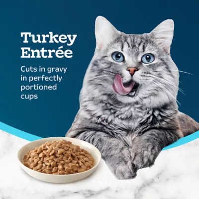 Product Blue Buffalo® Tastefuls™ Spoonless Singles Adult Wet Cat Food - Natural, Turkey, Cuts in Gravy