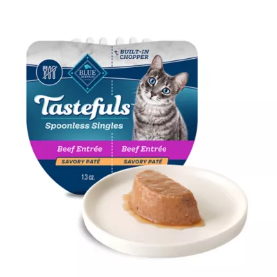 Product Blue Buffalo® Tastefuls™ Spoonless Singles Adult Wet Cat Food - Natural, Beef, Pate