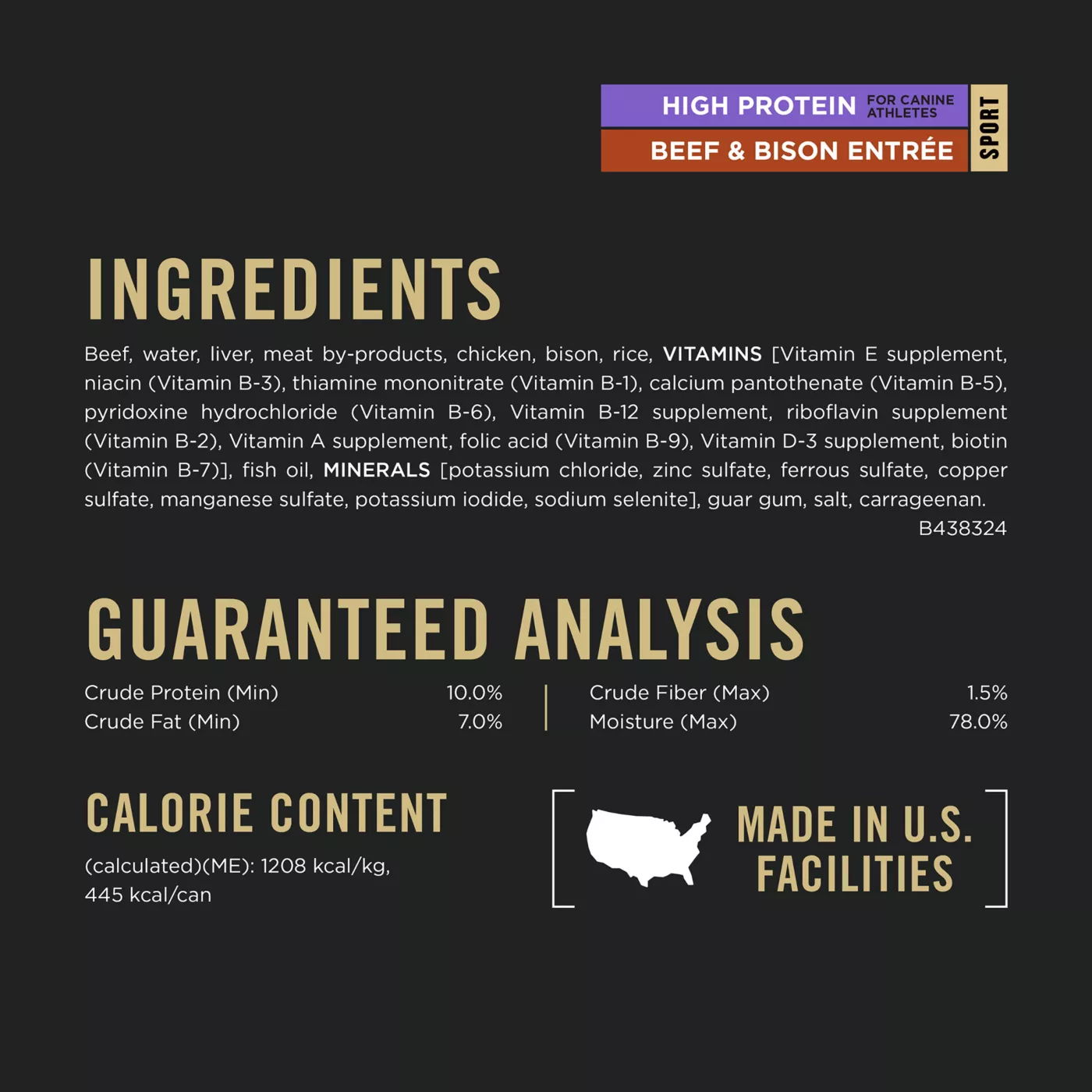 Purina Pro Plan Sport Adult Wet Dog Food High Protein 13 Oz 12 Count