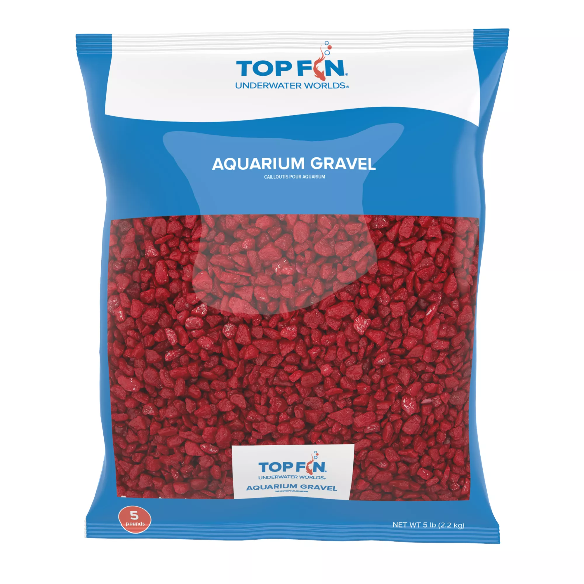 Top Fin® Premium Aquarium Gravel - Raspberry Red