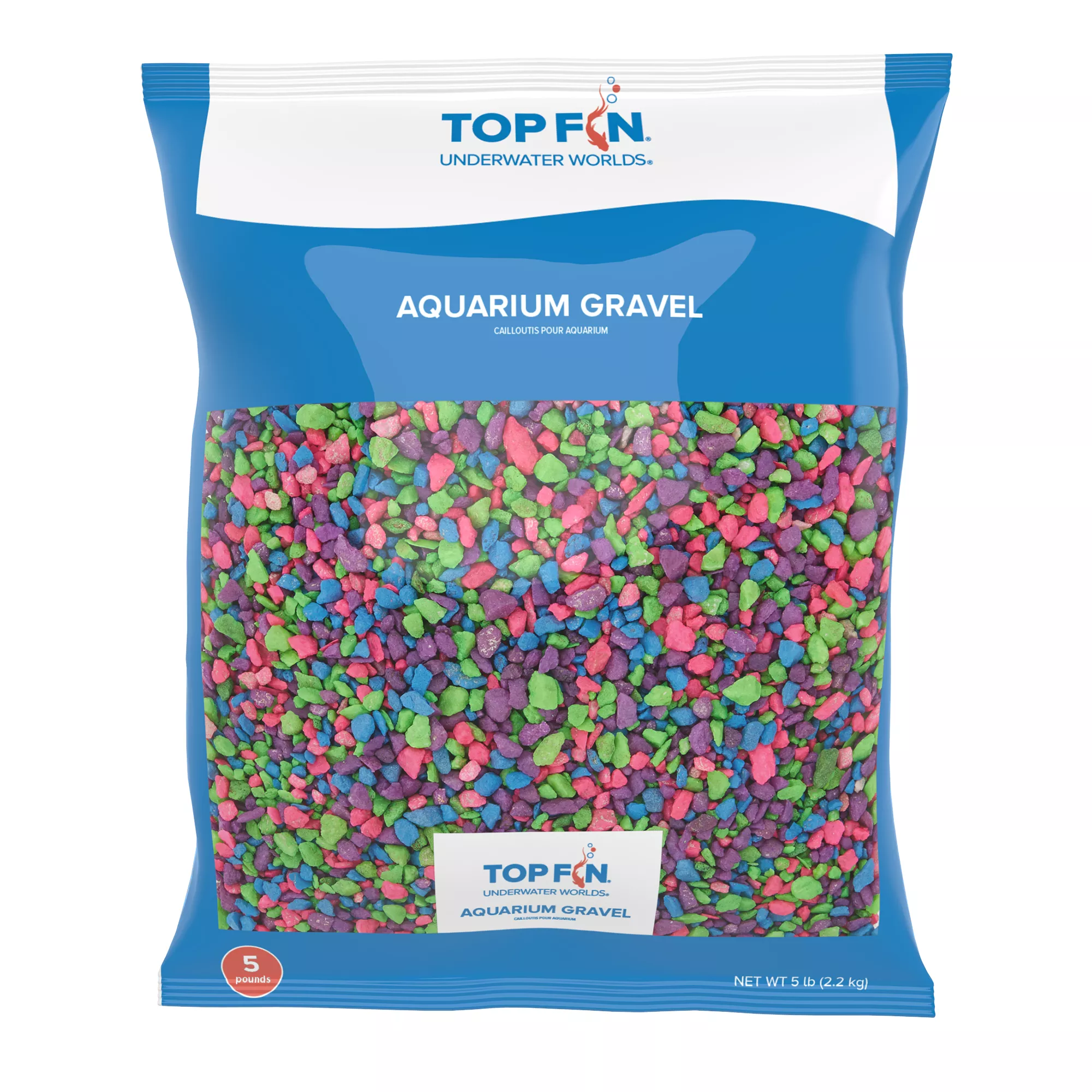 Top Fin® Premium Aquarium Gravel - Mardi Gras Mix