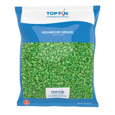 Product Top Fin® Premium Aquarium Gravel - Bright Green