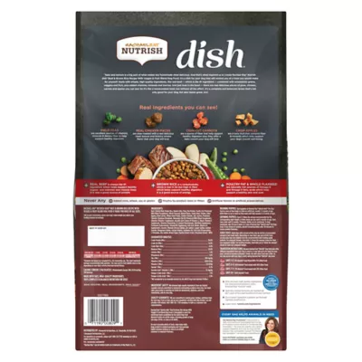 Product Rachael Ray Nutrish Dish Dry Dog Food All Life Stage - Beef, Brown Rice