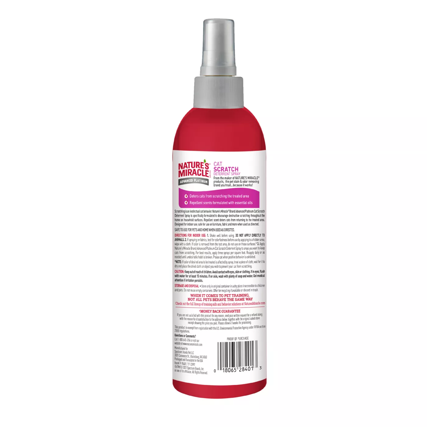 Best cat scratch deterrent spray hot sale