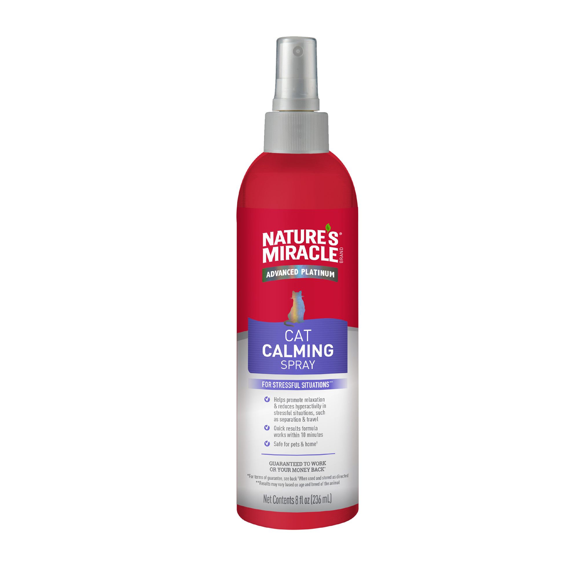 Natures Miracle® Advanced Platinum Cat Calming Spray | cat Anxiety &  Calming Care | PetSmart