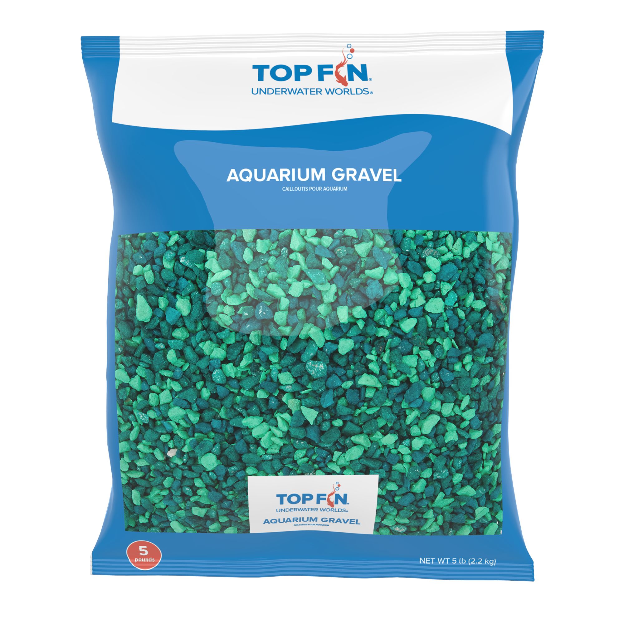 thumbnail interactive-video image 1 of 3/4-Inch Decorative Aquarium Gravel – 15 Lbs – Multi-Color Stones For Fish & Reptile Tanks 1 of 5