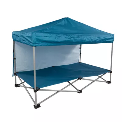 Product Arcadia Trail™ Elevated Canopy Cot with Water-Resistant Roll-Down Sunshade