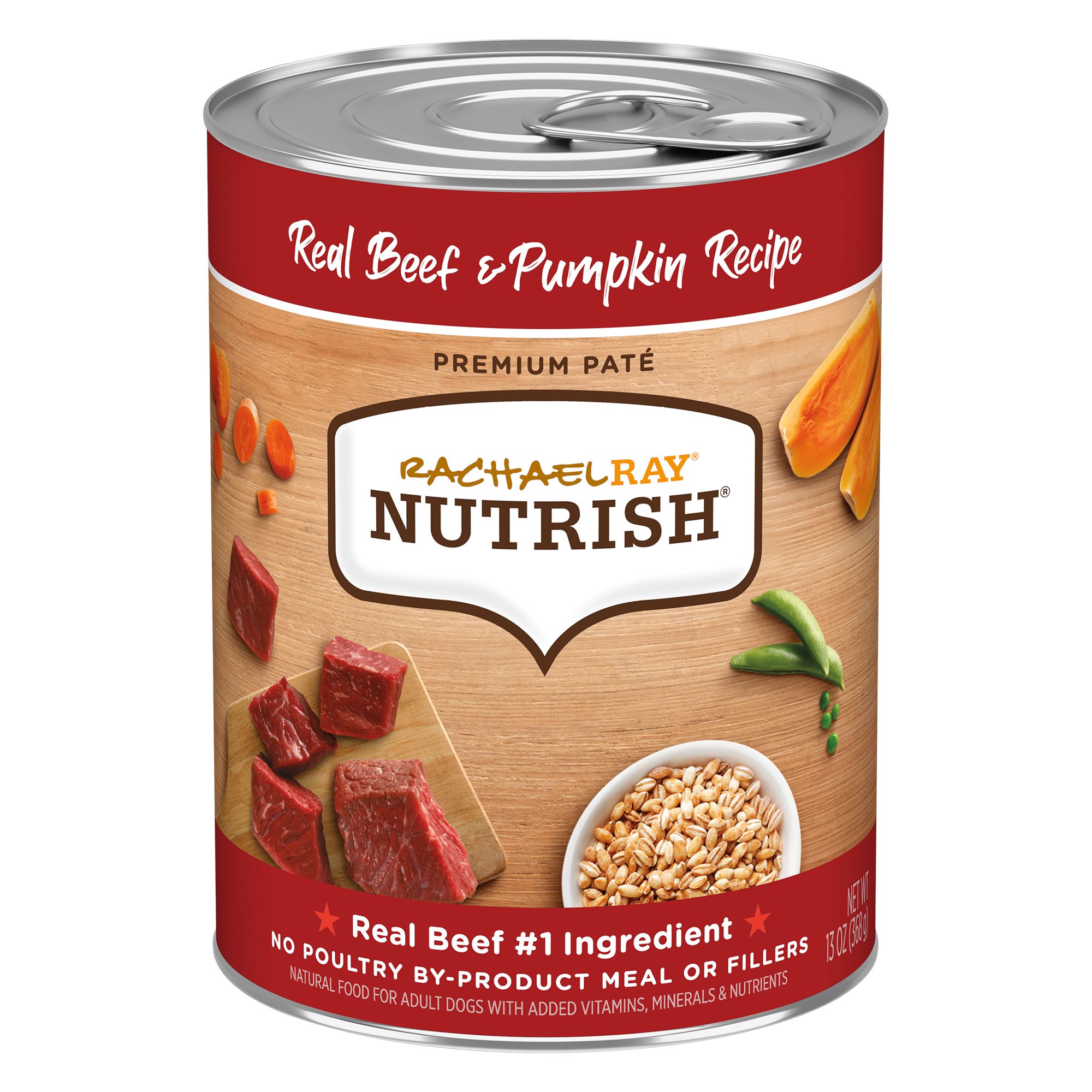 Rachael Ray Nutrish Wet Dog Food Adult Beef Pumpkin