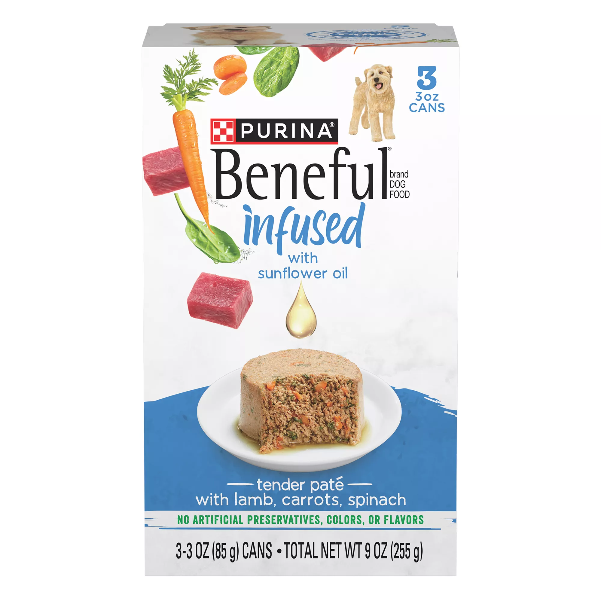 Purina Beneful® Infused All Life Stage Dog Wet Food - 10.65 oz., No Artificial Colors